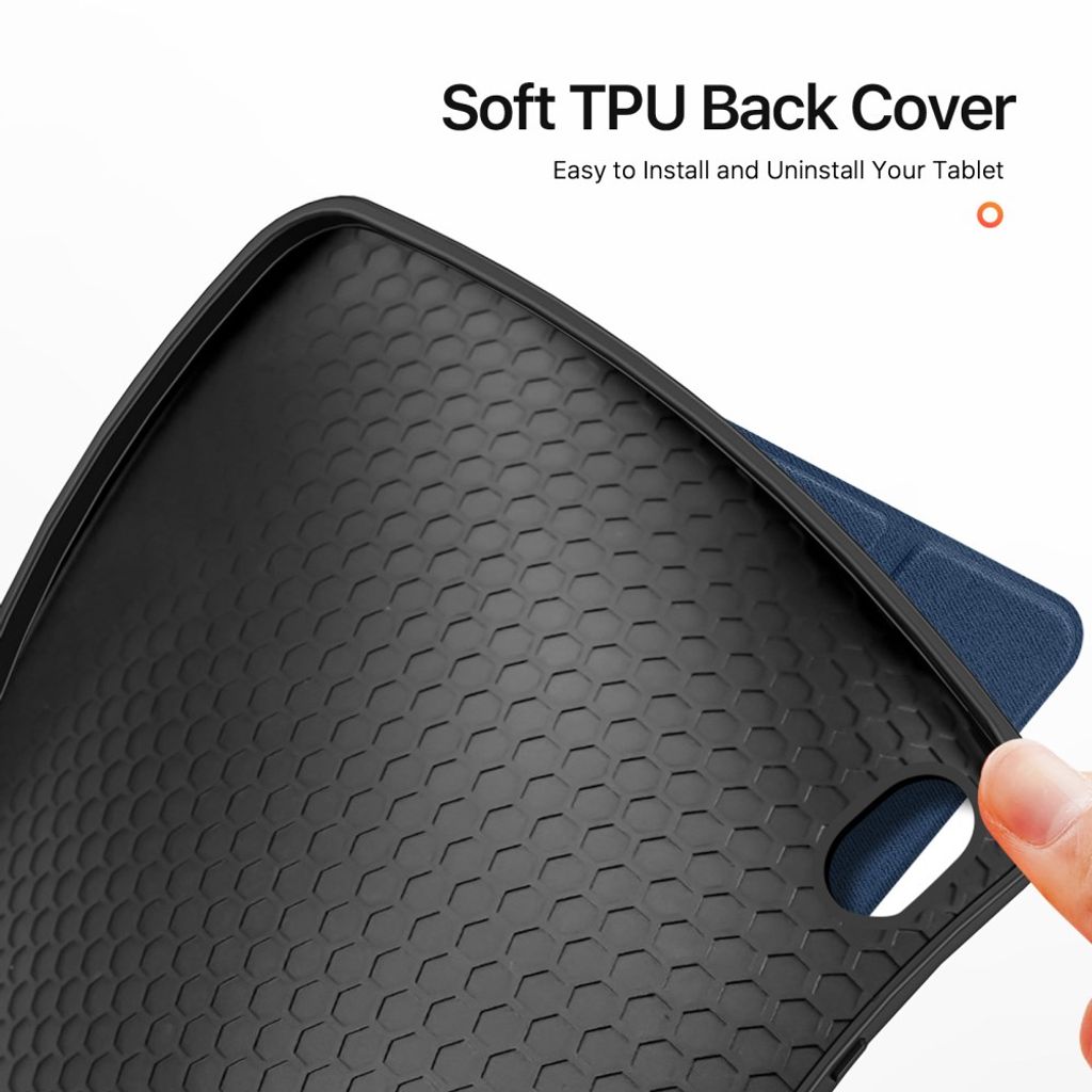 DUX DUCIS Samsung Galaxy Tab S12 Plus Tri-Fold Cover - Blå
