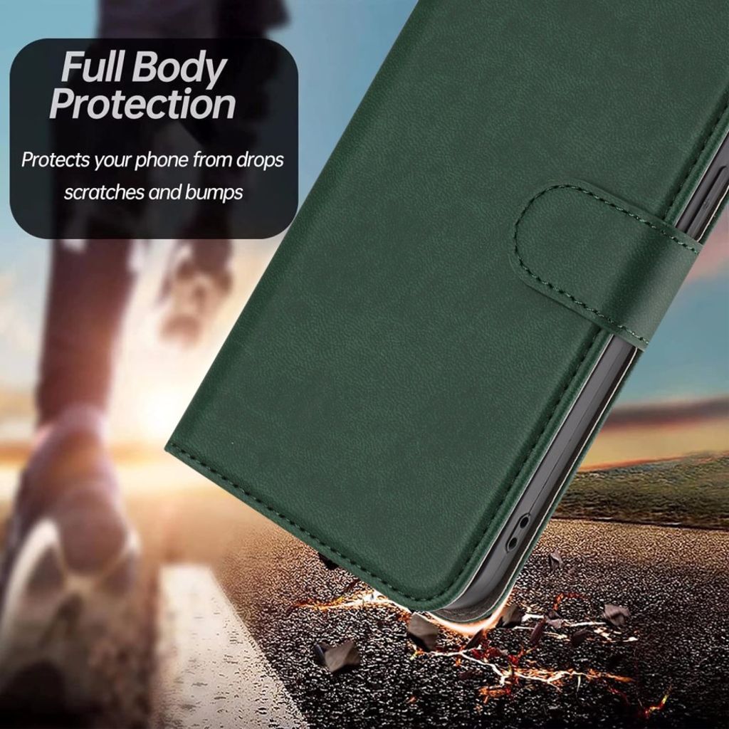 Xiaomi Redmi 15 5G Wallet Cover - Green