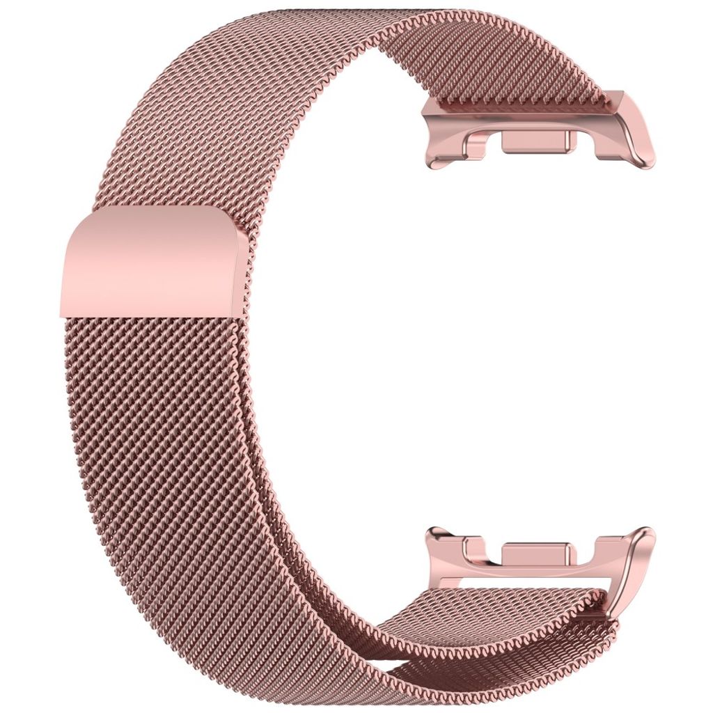 Samsung Galaxy Watch9 Milanesisk magnetisk klokkerem i rustfritt stål - Rose Pink