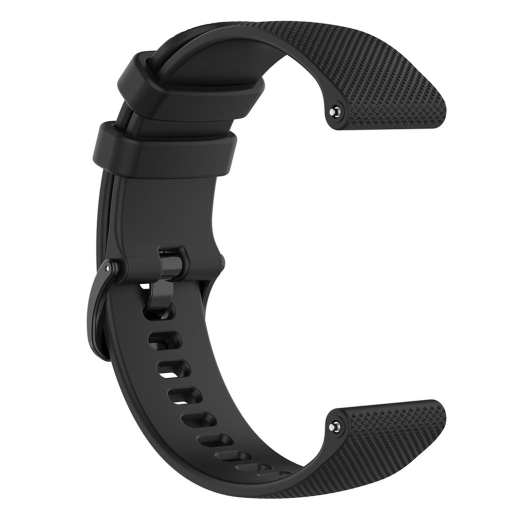 Garmin Venu/Venu SQ/Venu 2 Plus m.fl. Klokkereim i silikon - Svart
