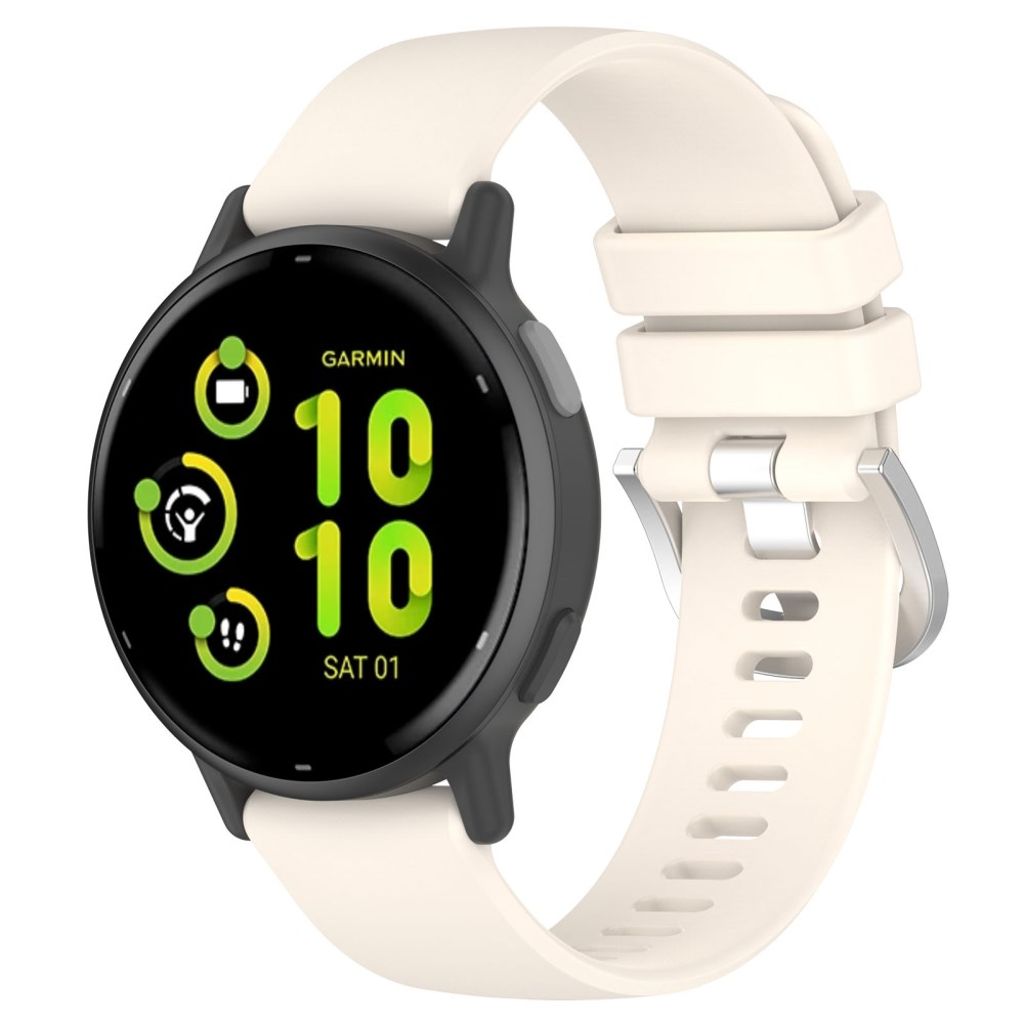 Garmin Vivoactive 5 Klokkereim Silikon – Hvit