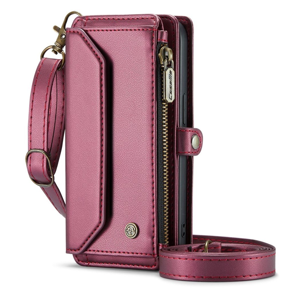 iPhone 13 Lompakkokotelo Korttipaikat - Viininpunainen