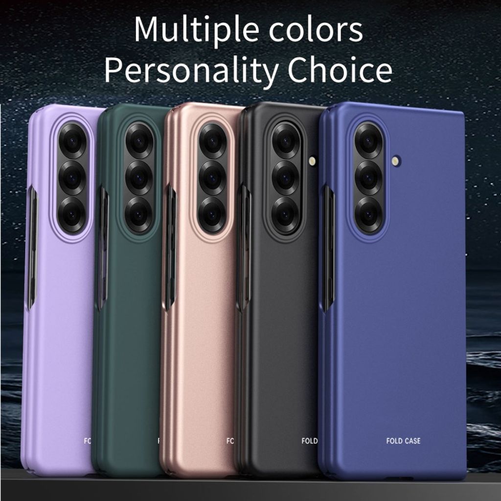 Samsung Galaxy Z Fold8 Ultra Cover med galvanisering - Blå
