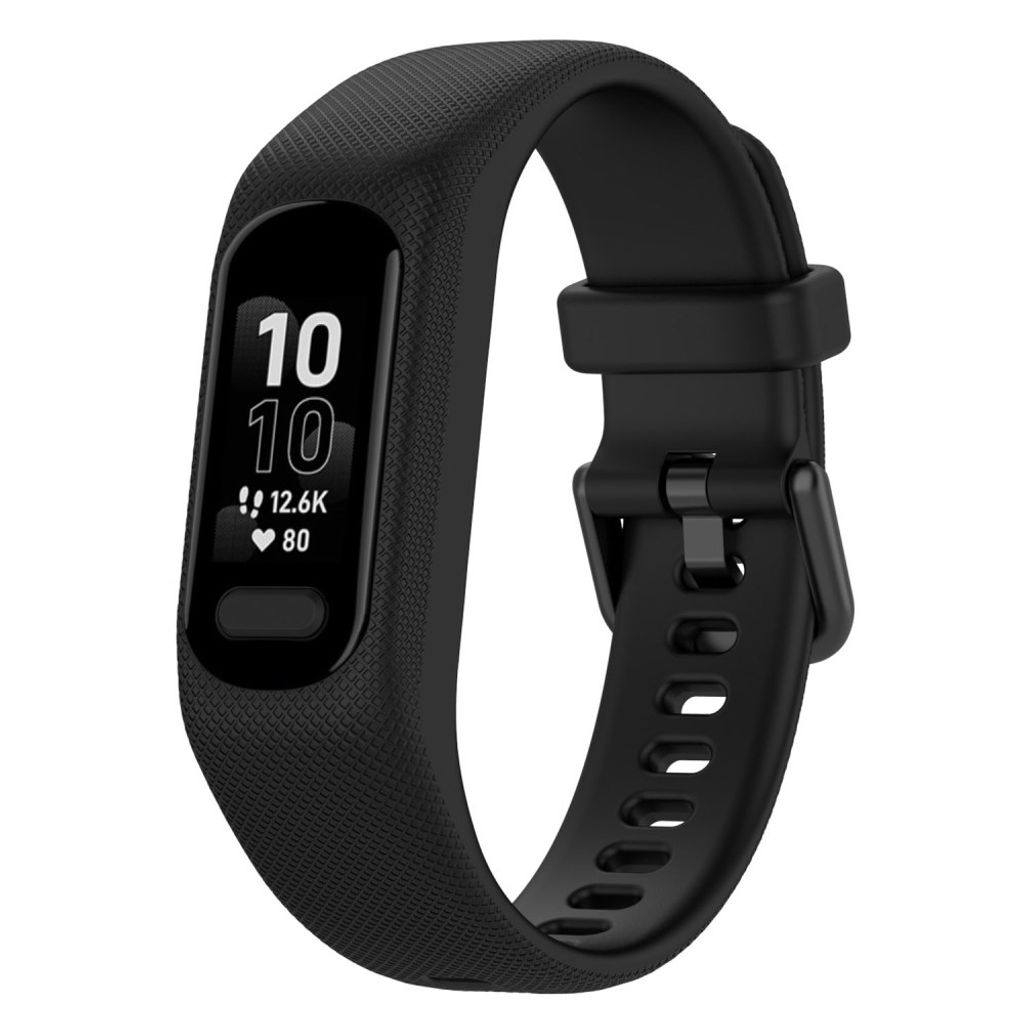 Garmin Vivosmart 5 Klockarmband Silikon med Fodral – Svart