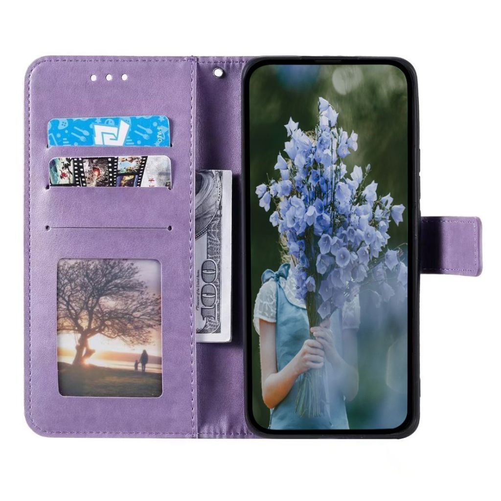 Xiaomi Redmi 15C 5G / 15C 4G Kotelo Korttipaikka - Violetti