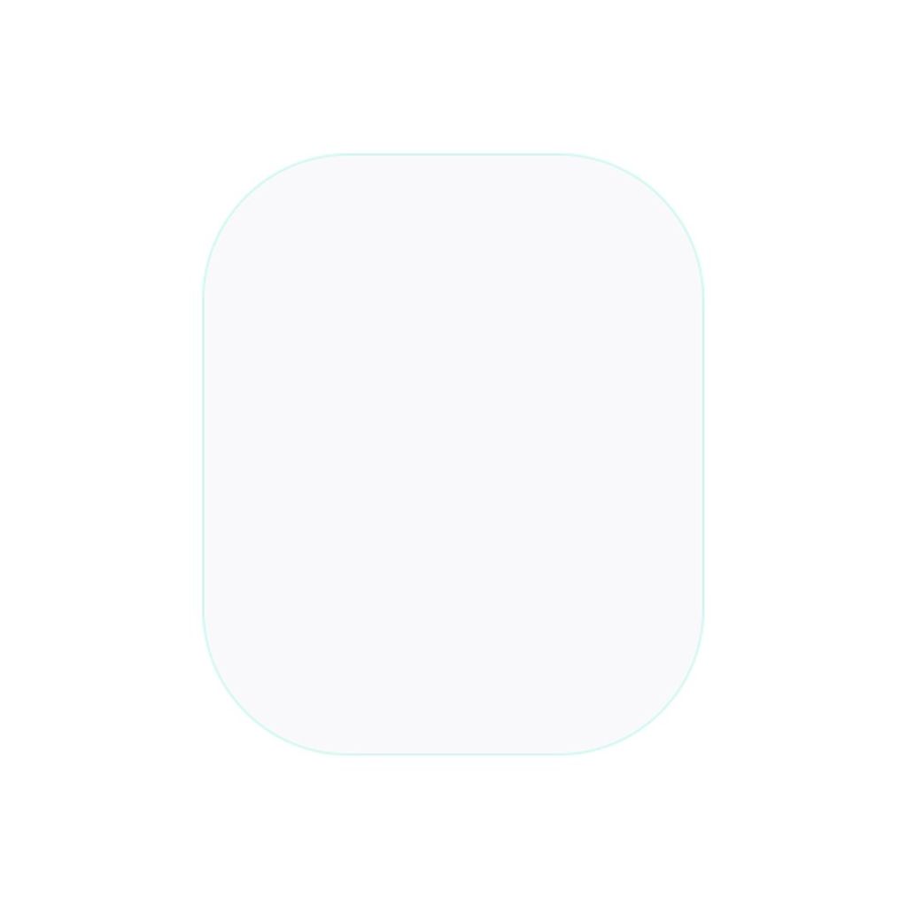Apple Watch Ultra 3/Ultra 2/Ultra 49 mm skjermbeskytter i herdet glass – gjennomsiktig