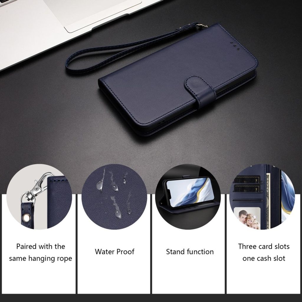 Xiaomi 17T Pro Lompakkokotelo - Sininen