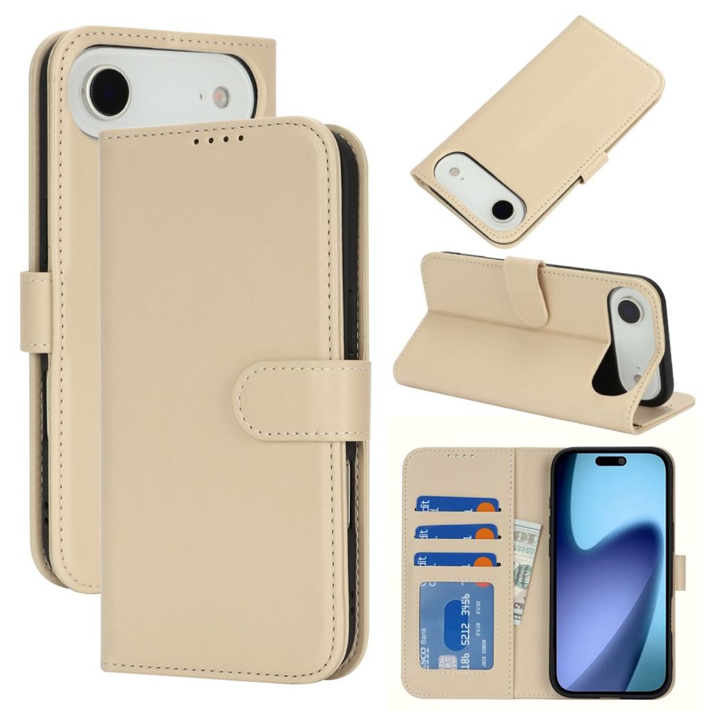 iPhone Air Cover with Stand - Beige