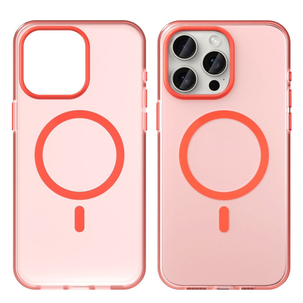 iPhone 15 Pro Max MagSafe Kuori - Punainen