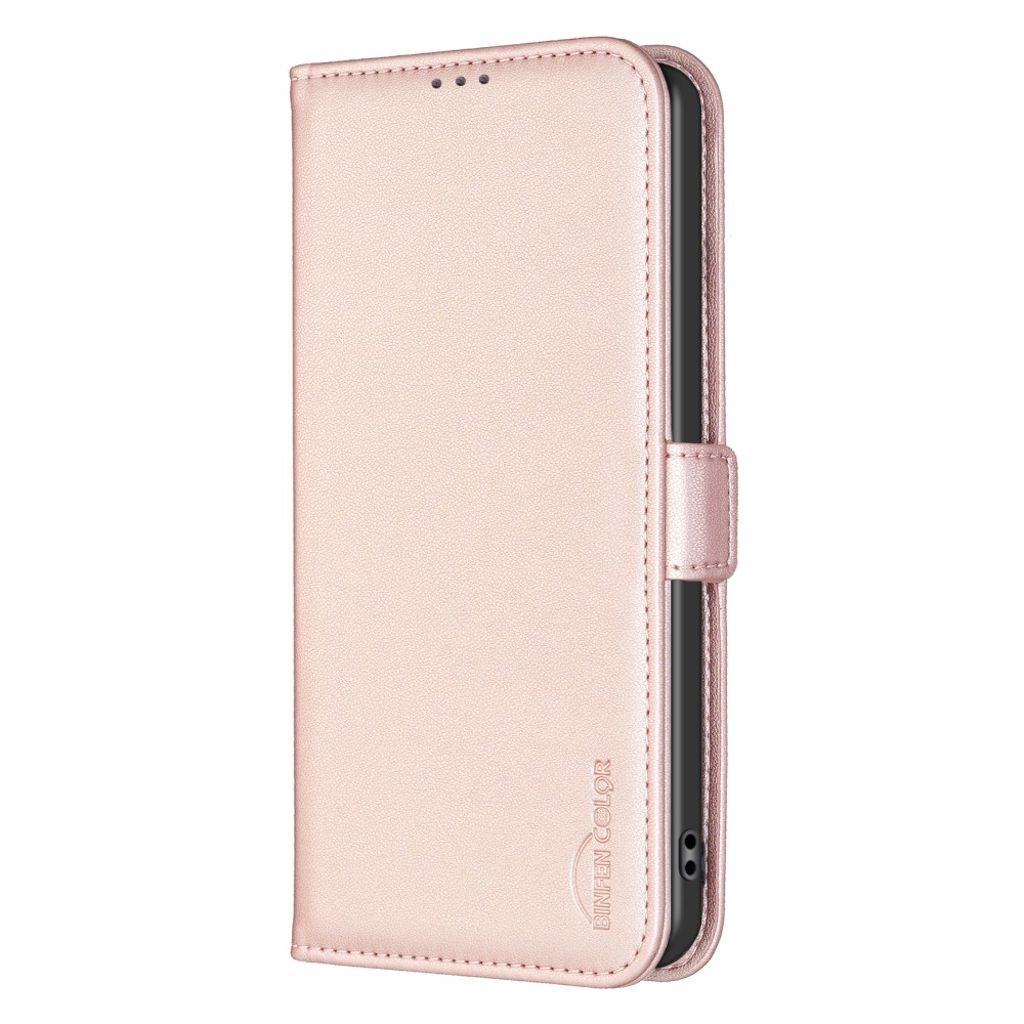 BINFEN COLOR iPhone 16 Wallet Cover – Pink