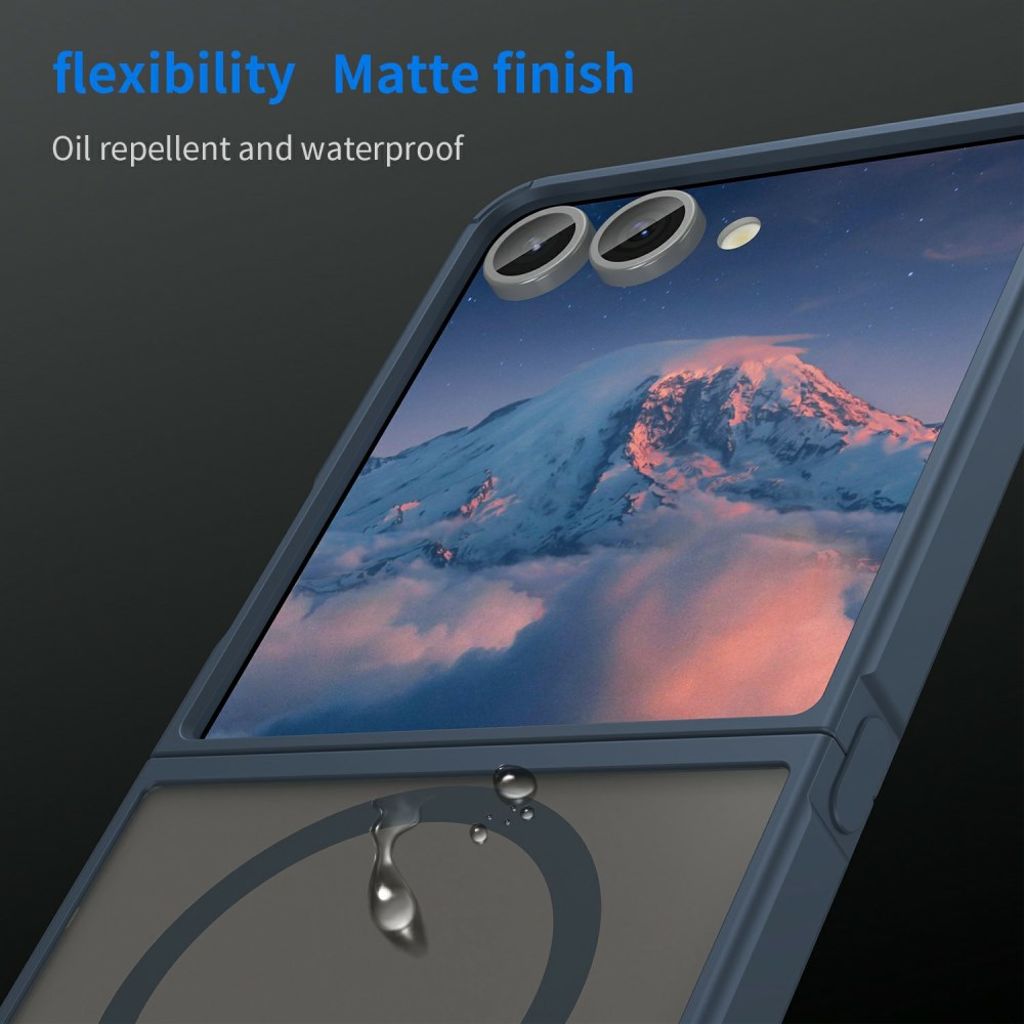 Samsung Galaxy Z Flip7 5G-skal MagSafe-kompatibelt - Blå