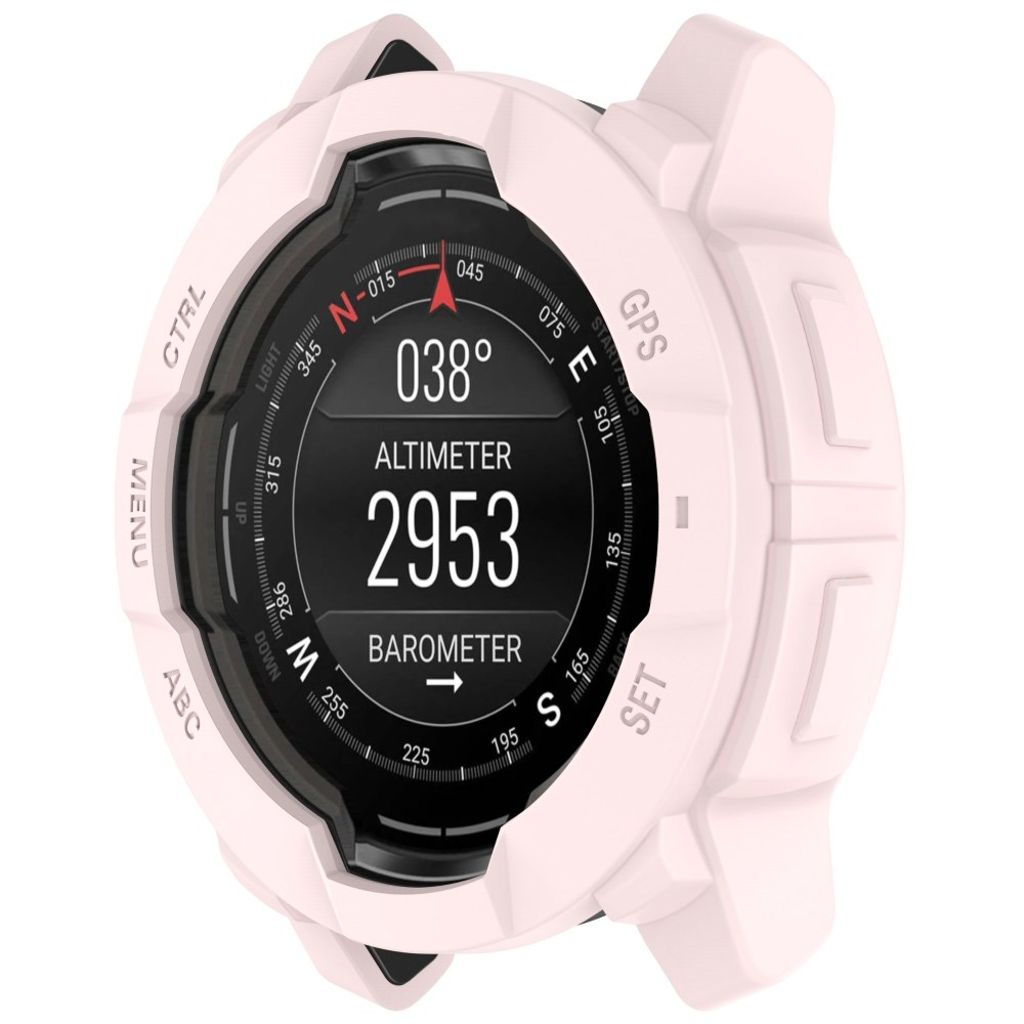 Garmin Instinct 3 AMOLED 50mm etc. Case in Silicone - Pink