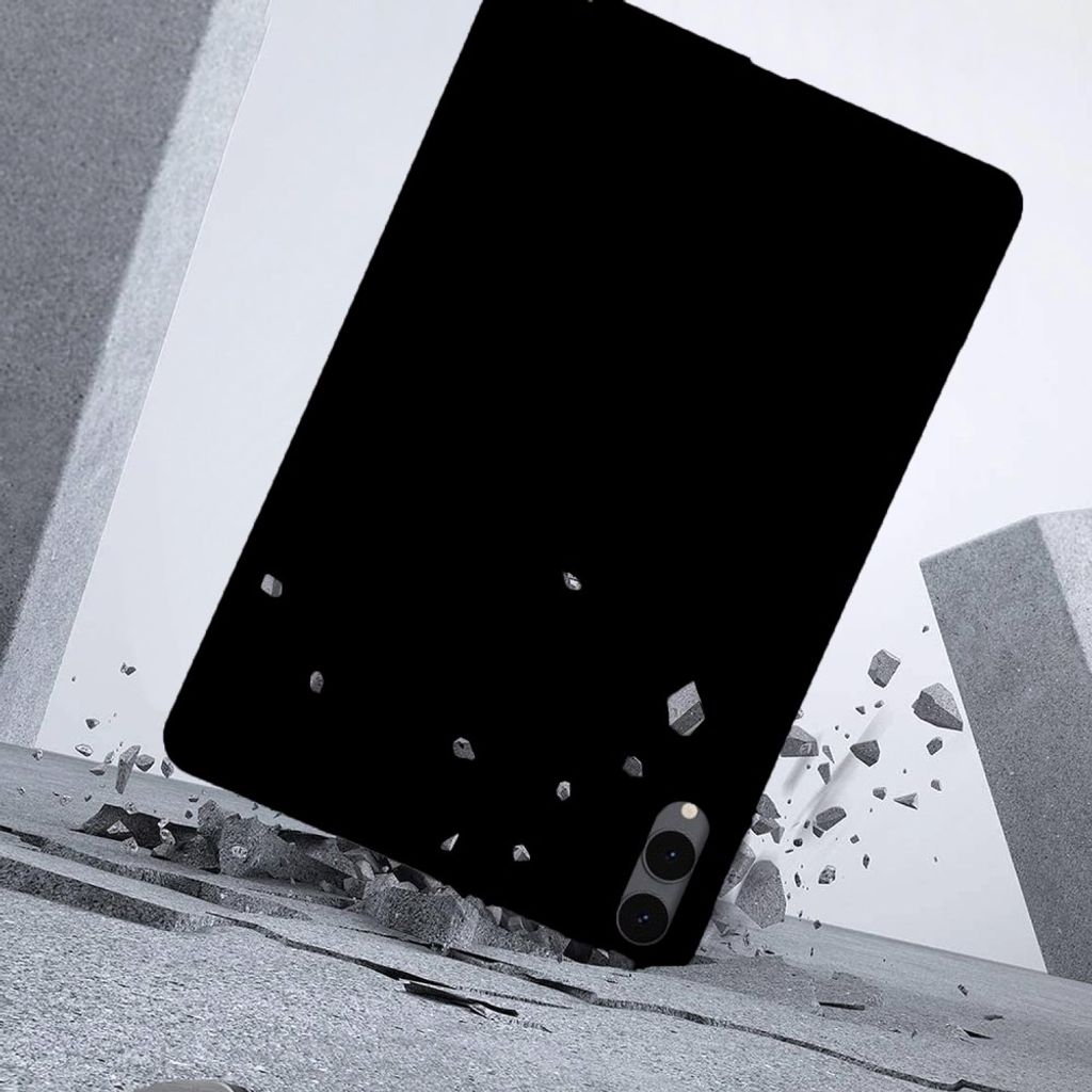Samsung Galaxy Tab S12 Plus Slimmat matt TPU-skal - Svart