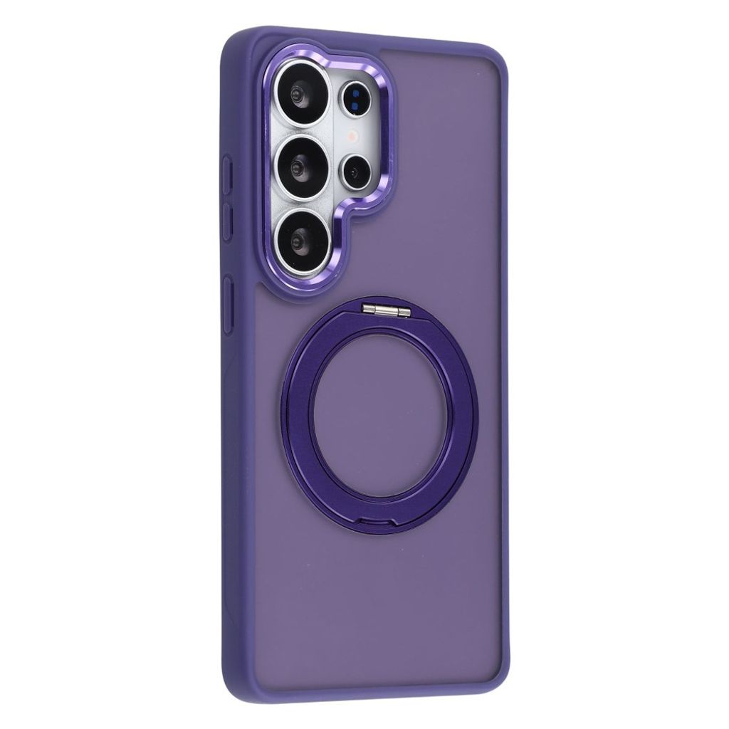 Samsung Galaxy S26 Ultra MagSafe Cover med ringstander - Lilla