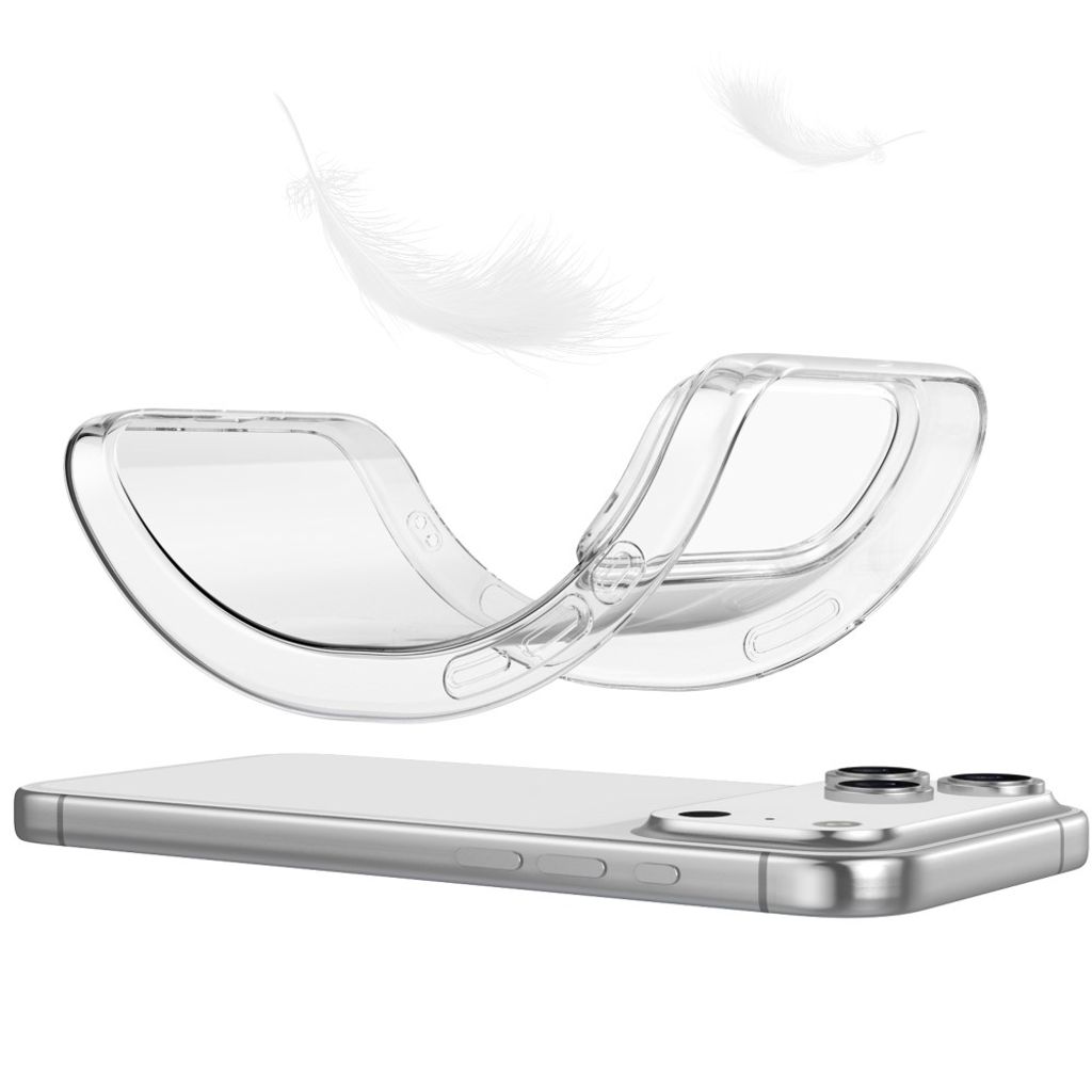 iPhone 18 Pro/17 Pro Cover Anti-fingeraftryk - Gennemsigtig