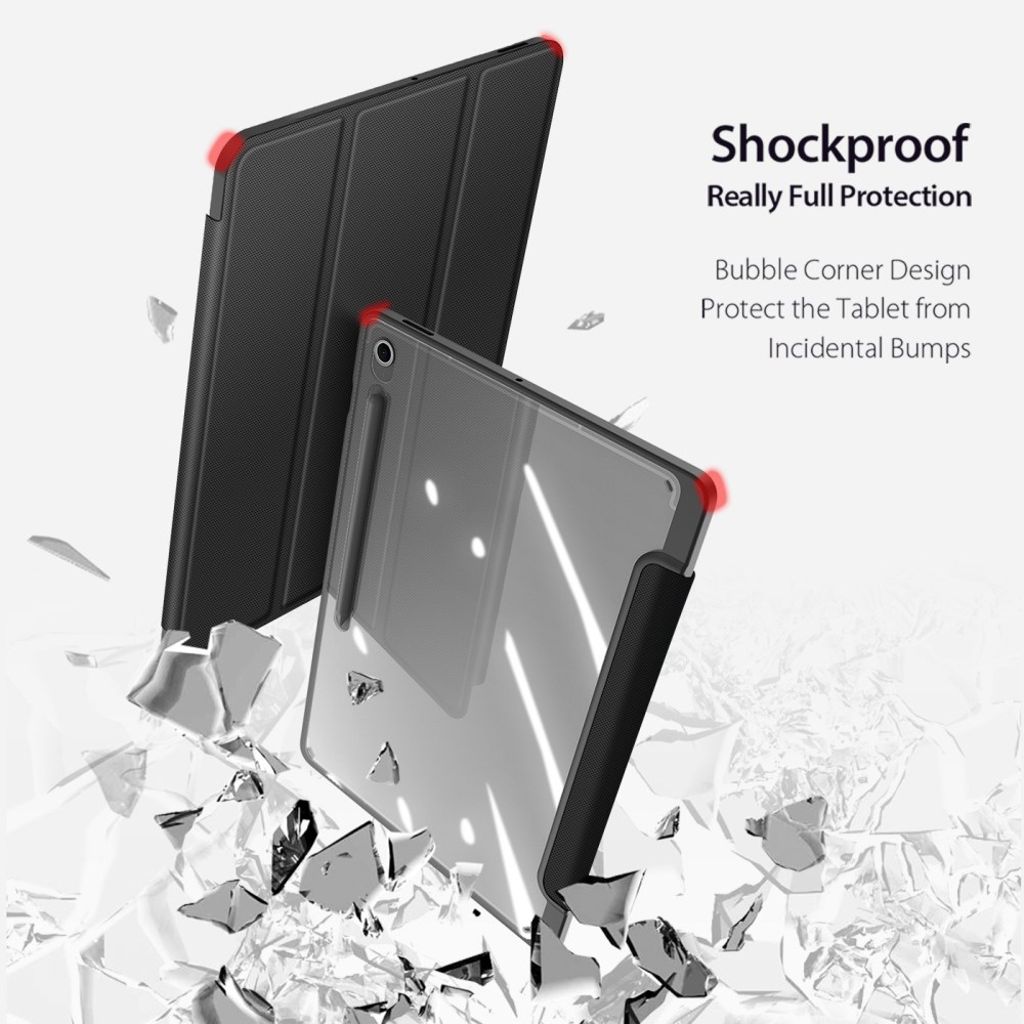 DUX DUCIS Samsung Galaxy Tab S10 FE Plus Cover - Black