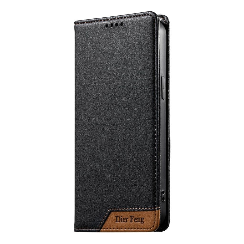 DIERFENG Xiaomi Poco C85x 5G/Redmi A7 Pro Plånboksfodral RFID Blocking - Svart