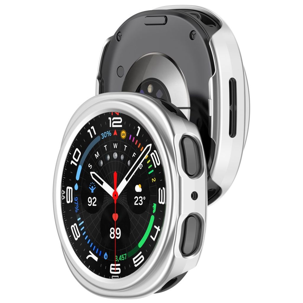 Samsung Galaxy Watch9 44mm Rammedeksel - Sølv