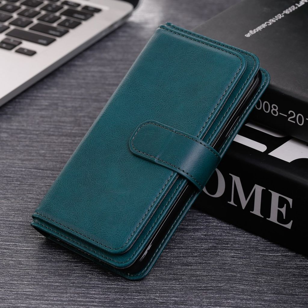 Samsung Galaxy S26 / S26 Pro Fodral med 10 Kortfack - Grön