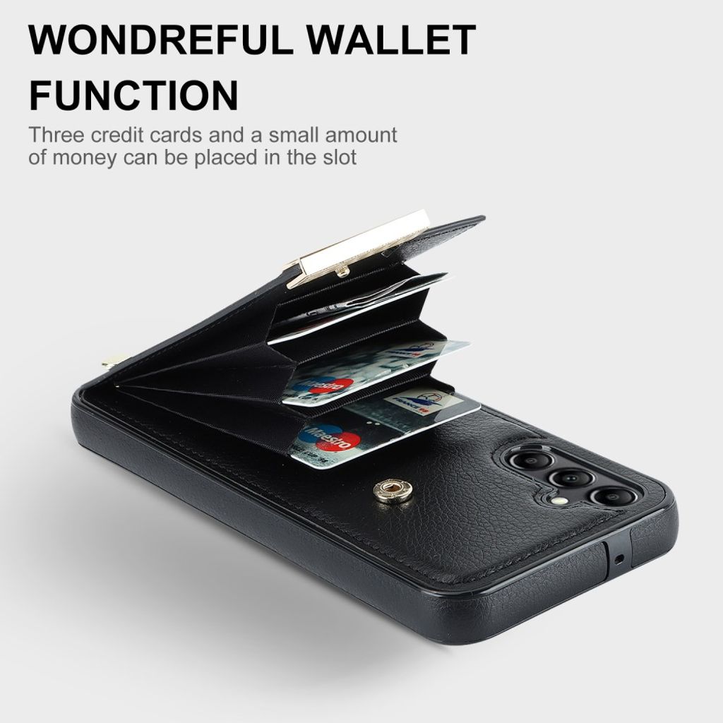 Samsung Galaxy S26 Deksel med Kortholder – Svart