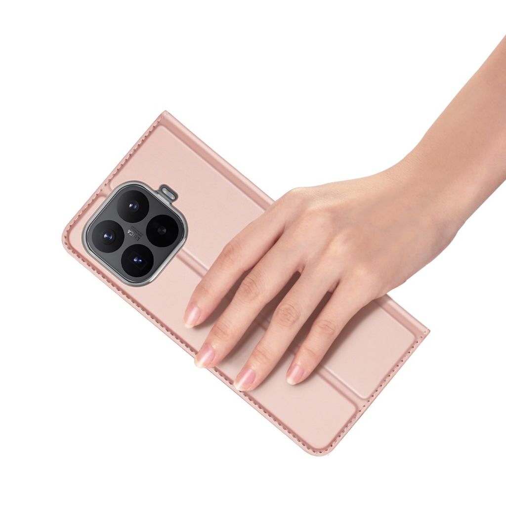 DUX DUCIS Xiaomi 17T Pro Lommeboketui i PU skinn - Rosa