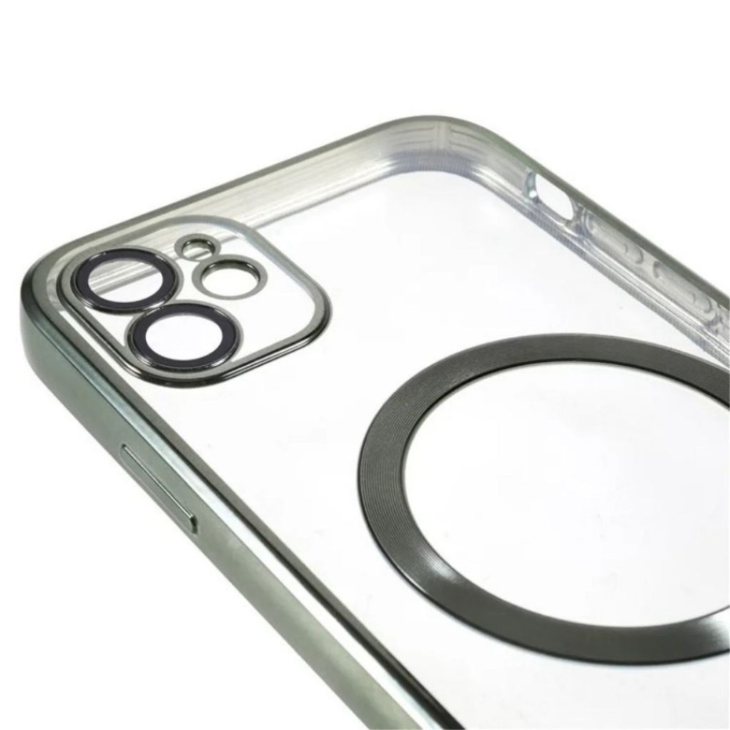 iPhone 11 Magneettinen Kuori & Näytönsuoja – Vihreä