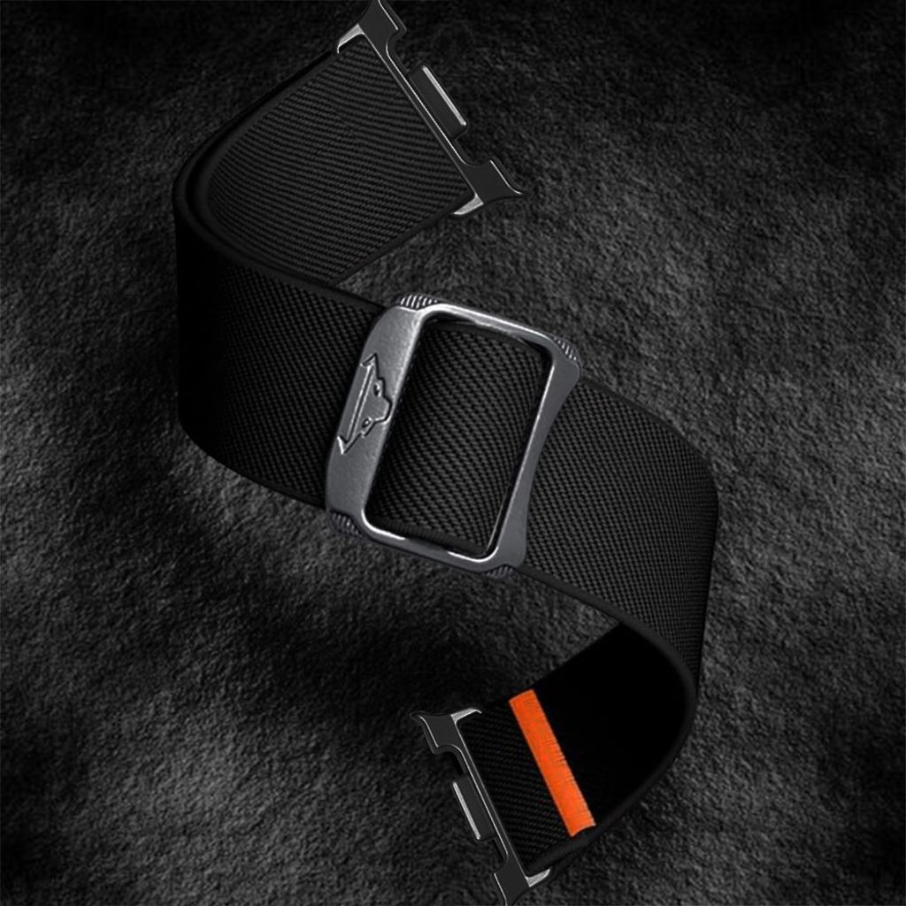 Samsung Galaxy Watch8 44 mm jne. Kellonranneke, Nylon - musta