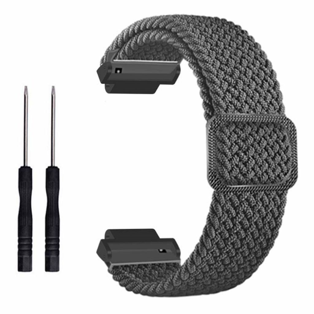 Garmin Forerunner 220/230/235/620/630/735X nylon klokkerem - Grå