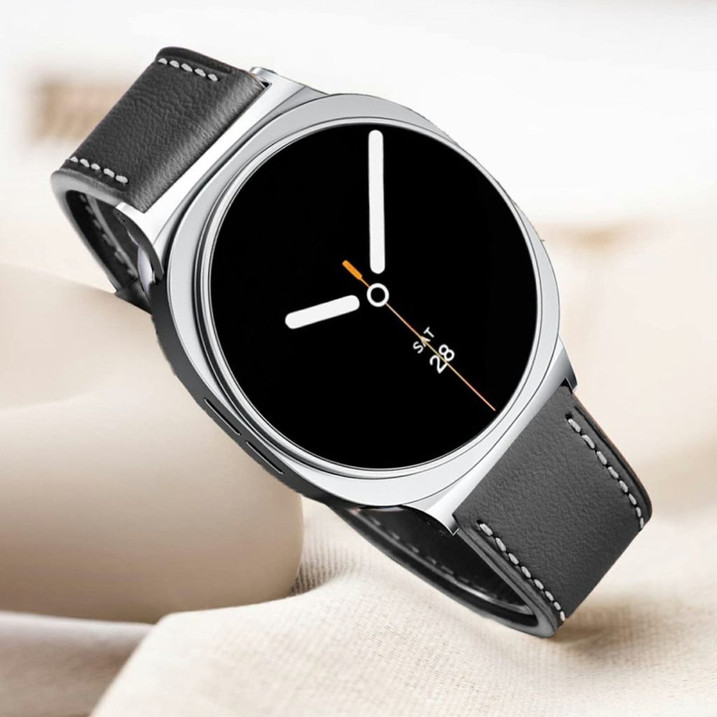 Samsung Galaxy Watch8 44 mm jne. Kellonranneke, Nahkaa - musta