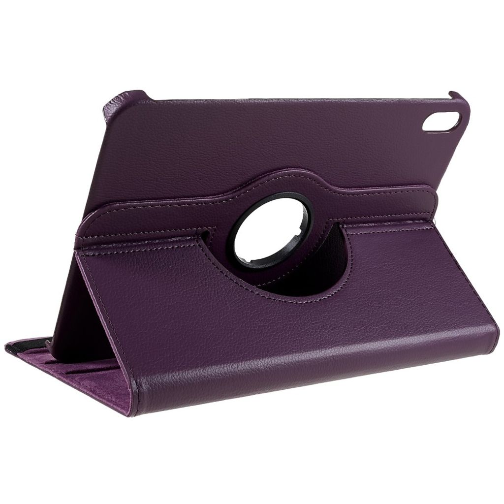 iPad A16 11" 2025/10.9" 2024 Flip cover med roterende standfunktion - Lilla