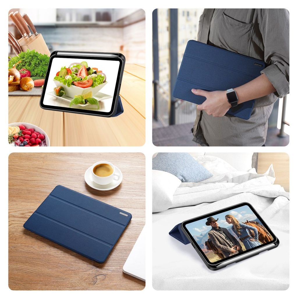 DUX DUCIS iPad Mini (2026) Tri-Fold Skal - Blå