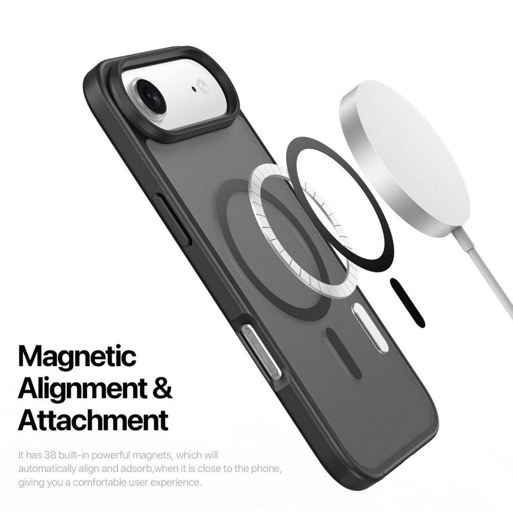 DUX DUCIS iPhone 17 Air Cover med MagSafe - Sort