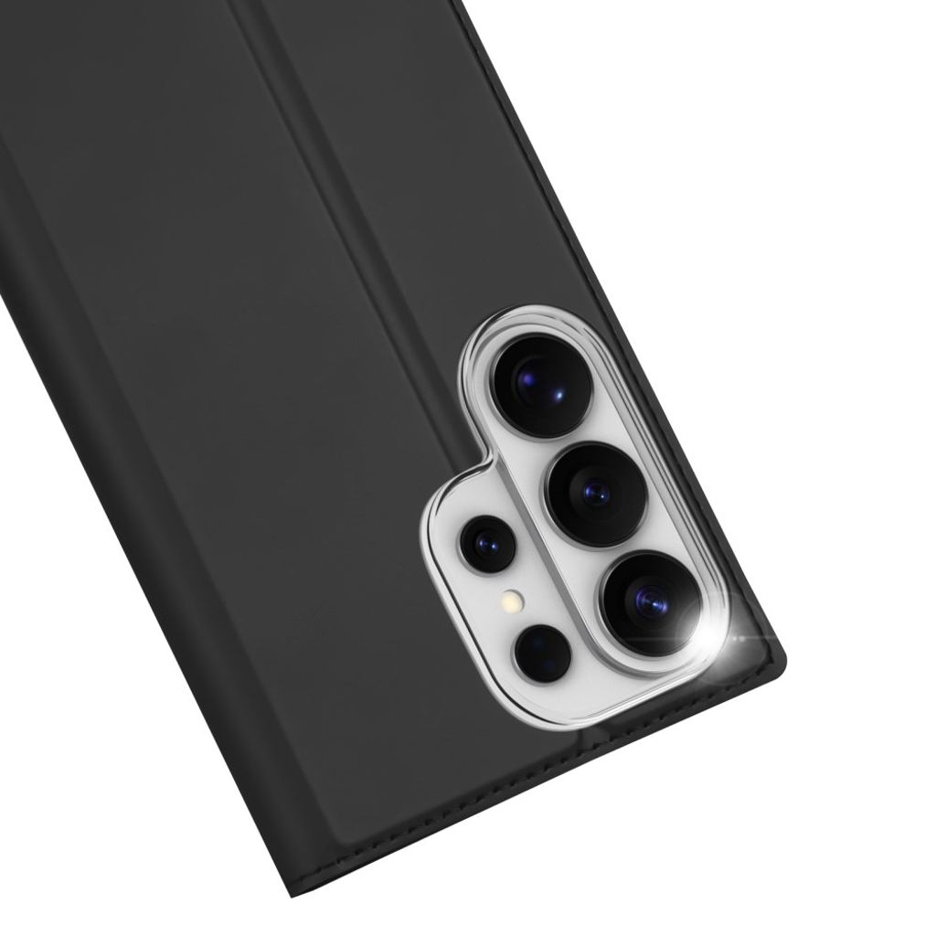 DUX DUCIS Samsung Galaxy S26 Ultra Plånboksfodral Stativ/Korthållare - Svart