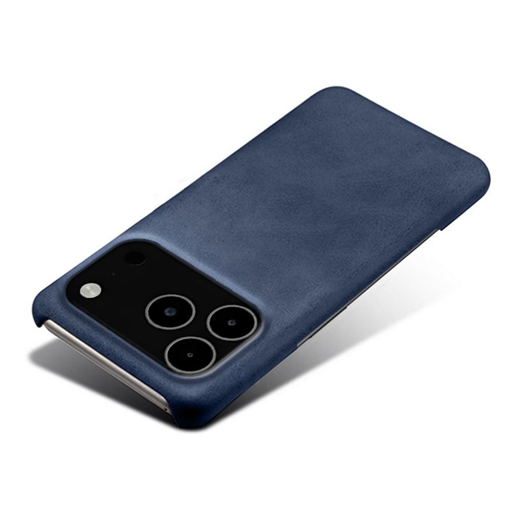 iPhone 18 Pro Max/17 Pro Max Skal i PU-läder - Blå