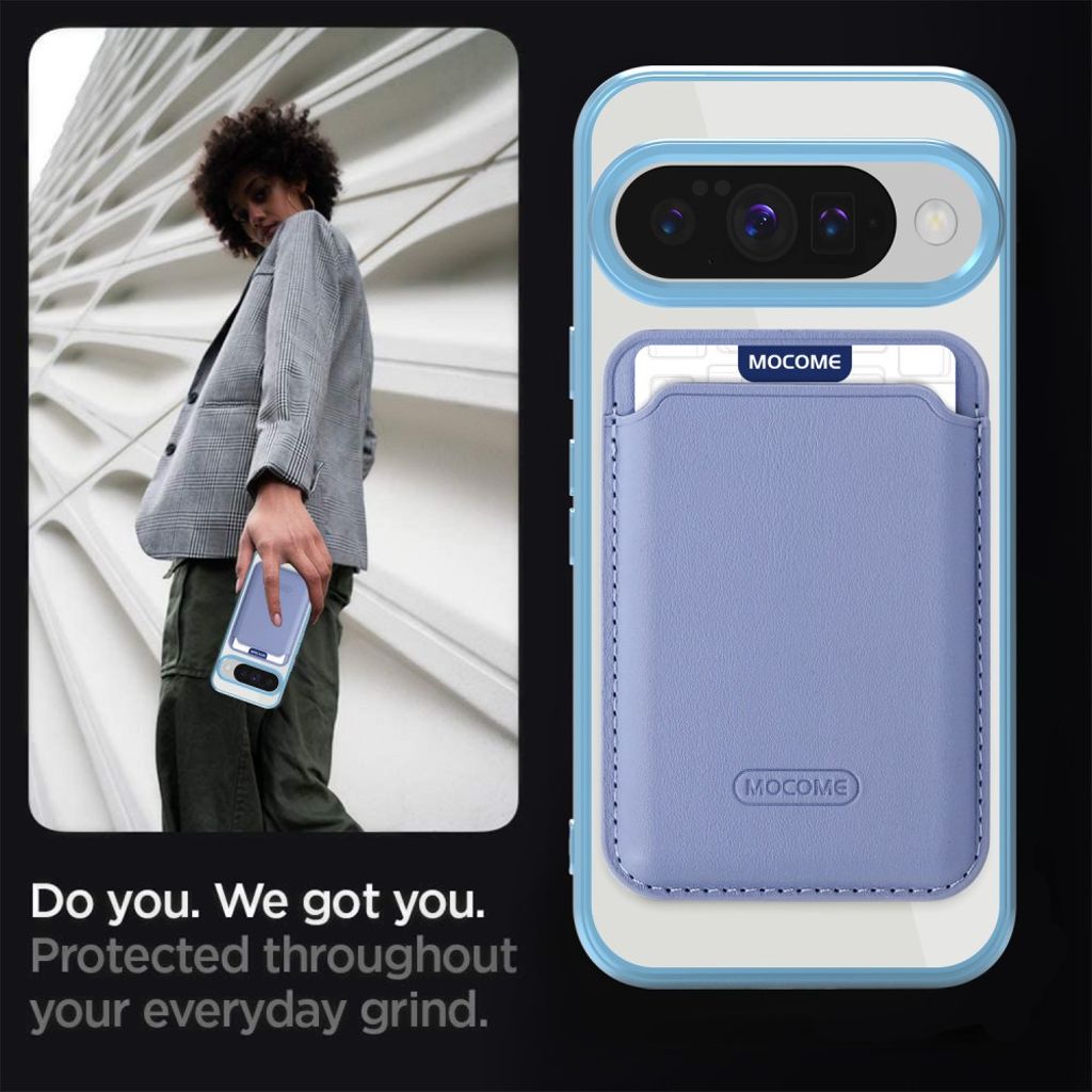 Google Pixel 10 / 10 Pro Case with Wallet - Blue