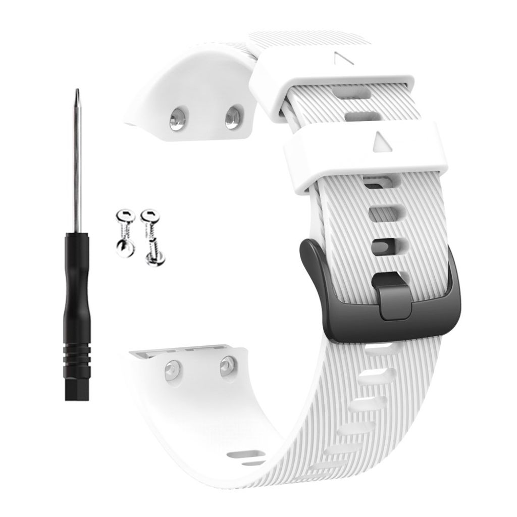 Garmin Forerunner 35 / 30 Klokkereim med Svart Spenne - Hvit