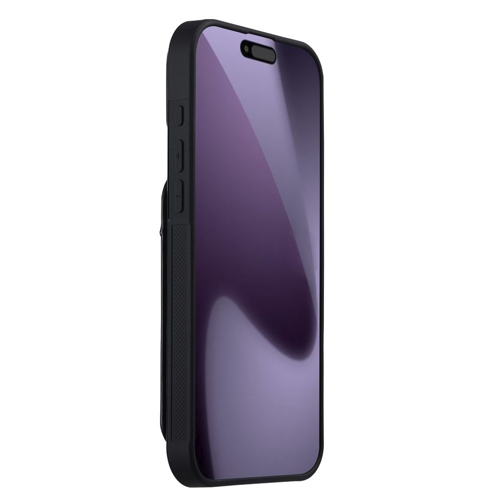 iPhone 18 Pro Max/17 Pro Max MagSafe Kuori irrotettavalla Kortin haltija - Musta