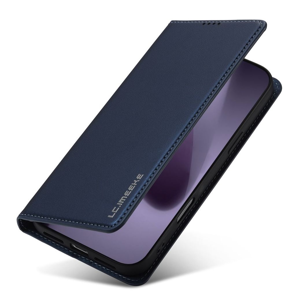 LC.IMEEKE iPhone 17 Pro Wallet Cover - Blue