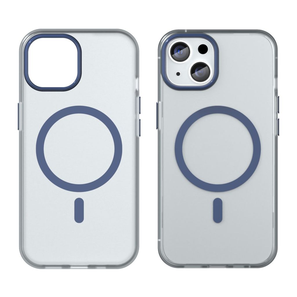 iPhone 13 MagSafe-yhteensopiva Kuori - Tummansininen