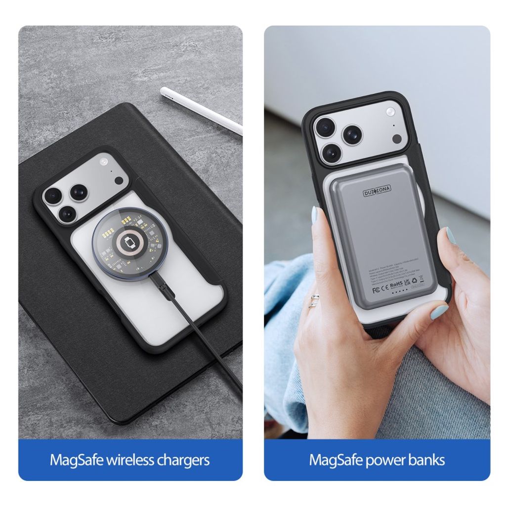 iPhone 18 Pro Max MagSafe lommeboketui - Svart