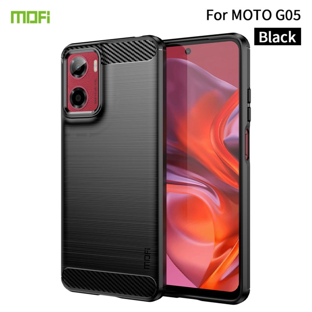 MOFI Motorola Moto E15 4G / Motorola Moto G05 4G Skal - Svart