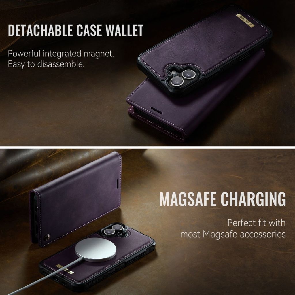 CASEME iPhone 17 Fodral med MagSafe - Lila