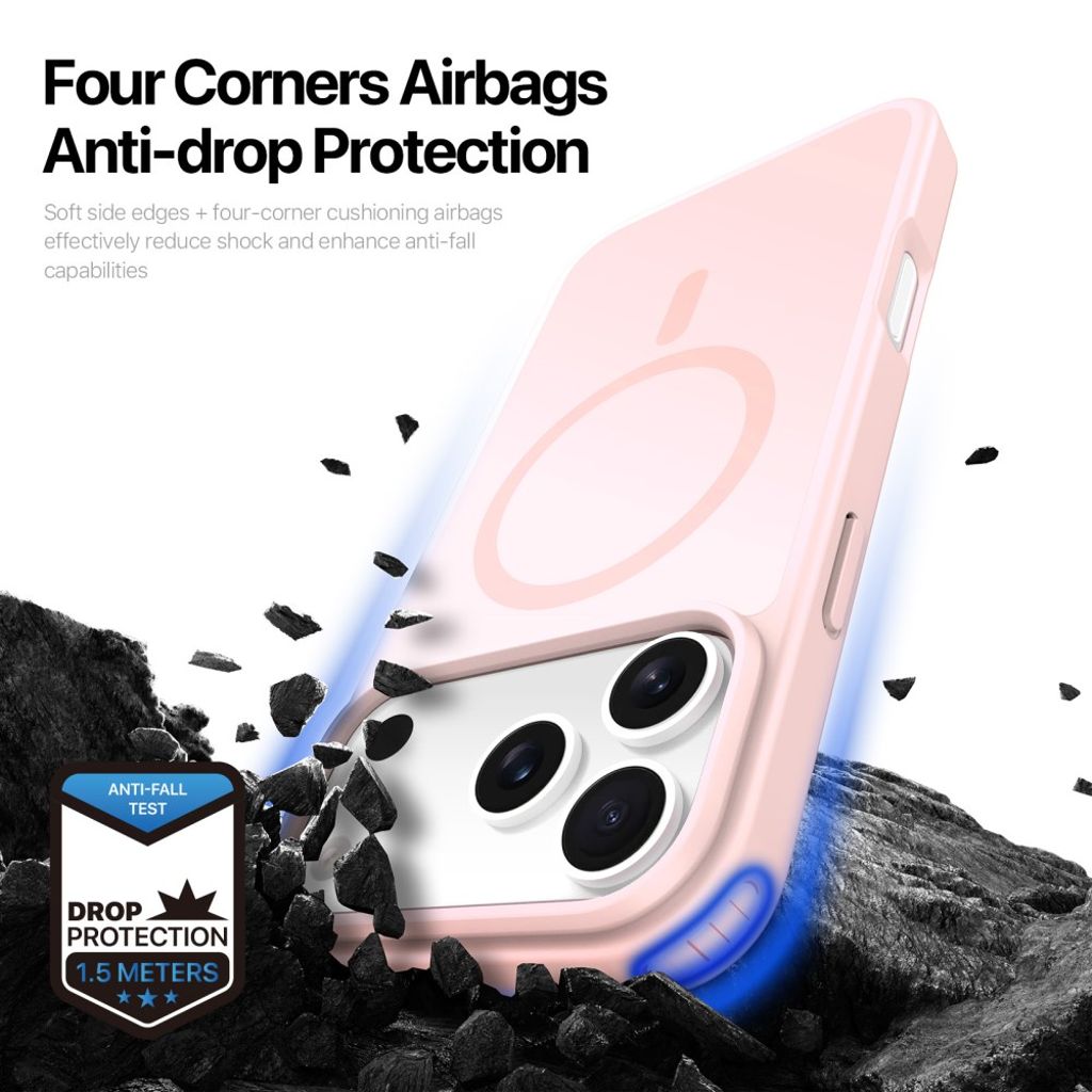 DUX DUCIS iPhone 17 Pro Case with MagSafe - Pink