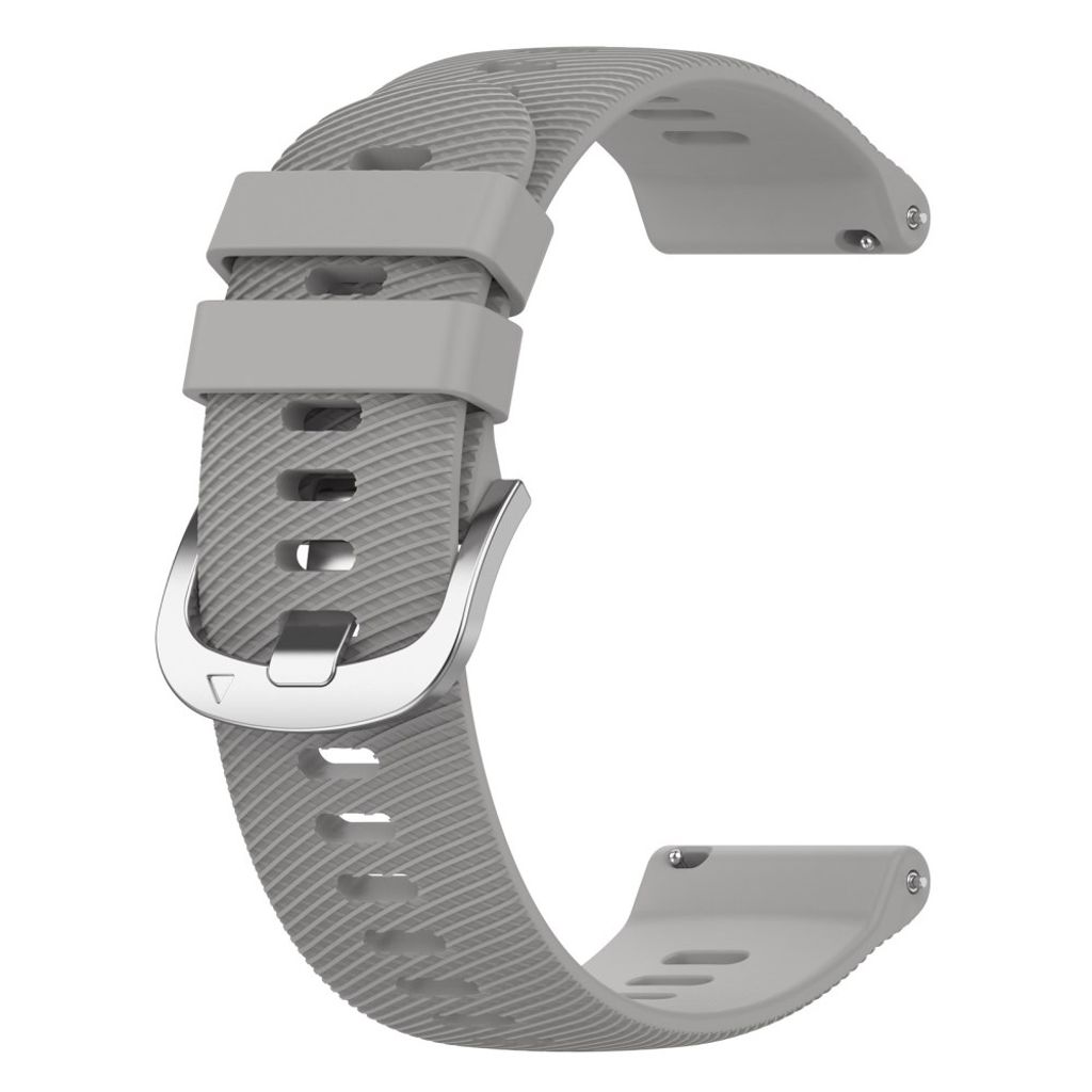 Garmin Forerunner 265 klokkerem i silikon - lys grå