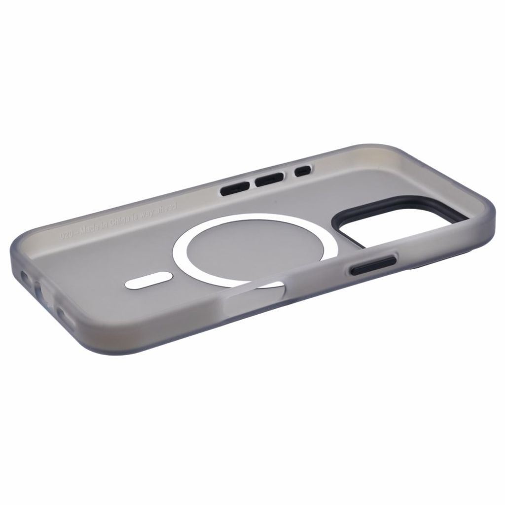 iPhone 13 Pro Max MagSafe-yhteensopiva TPU Kuori - Musta