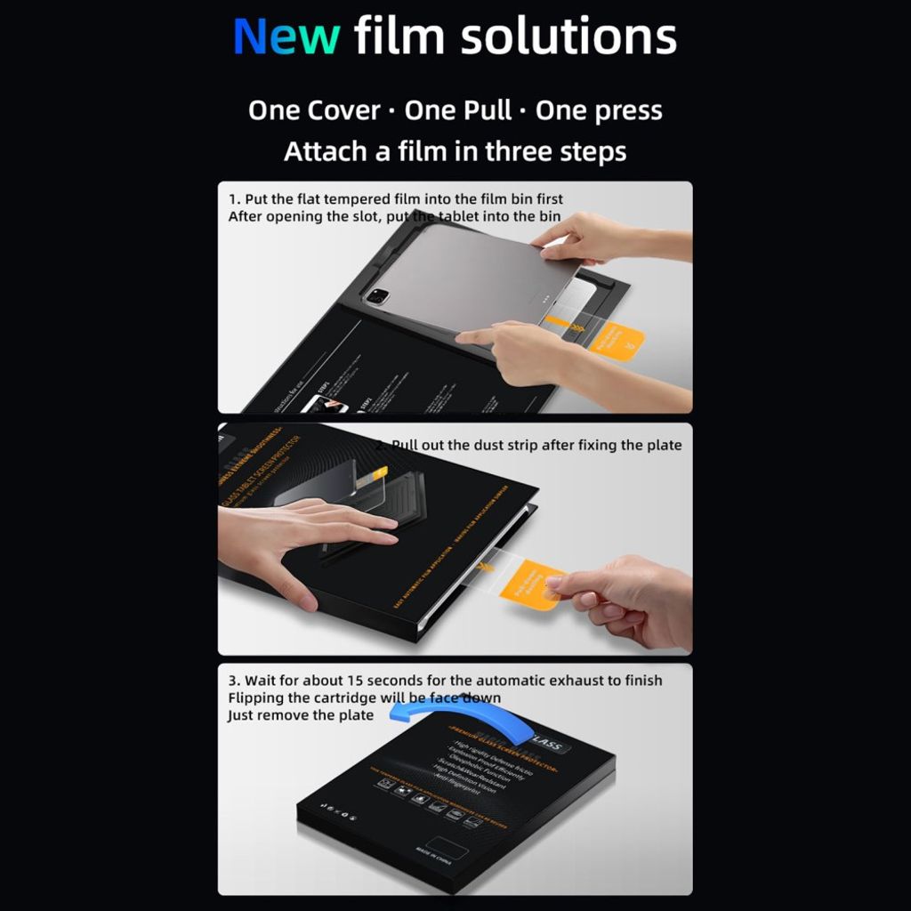 iPad 10.9 (2022)/iPad (2025) Privacy Skjermbeskytter - Svart