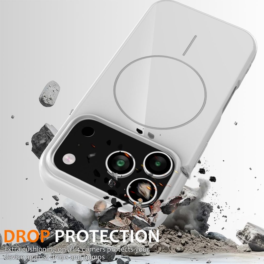 iPhone 17 Pro Case with Carrying strap - White