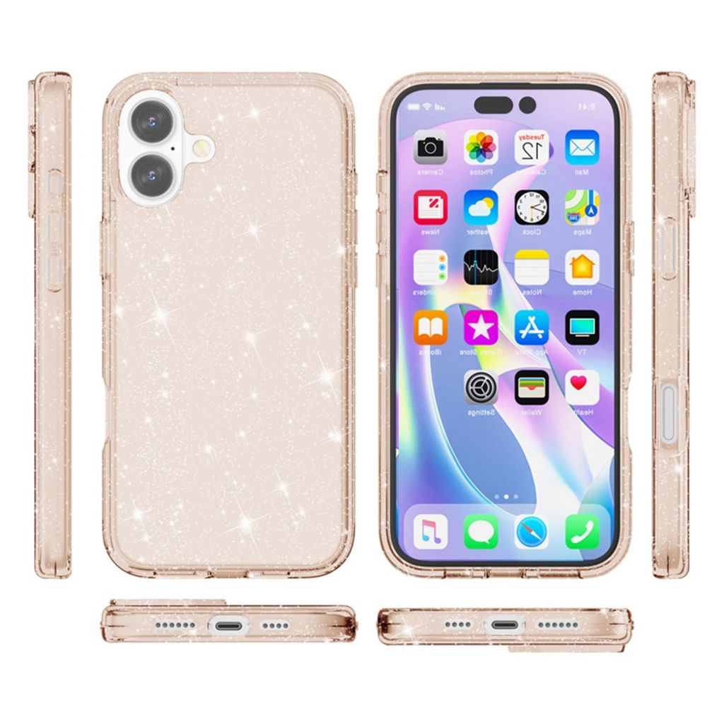 iPhone 17 Acrylic Phone Case - Gold