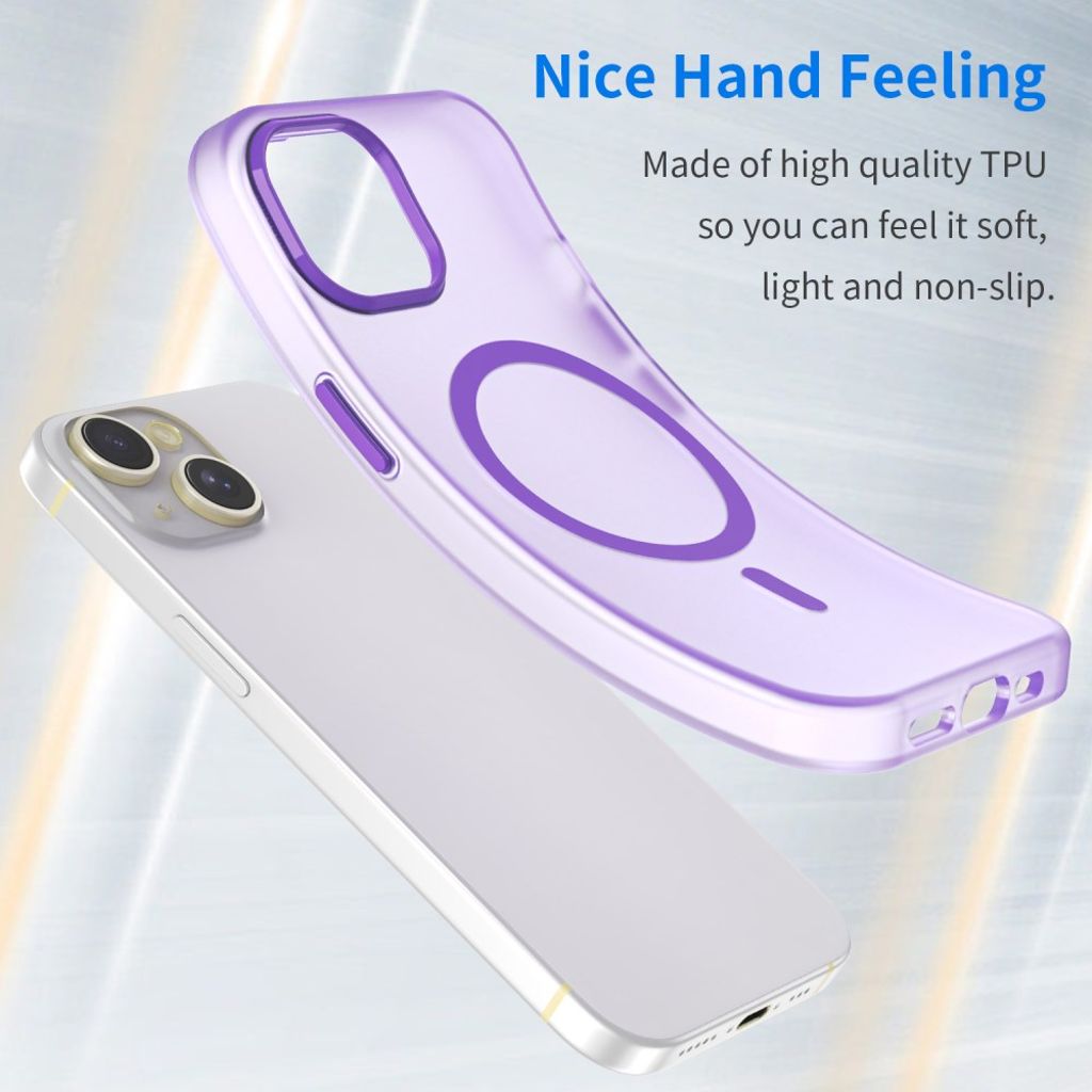 iPhone 13 Case MagSafe Compatible Drop Protection - Dark Purple