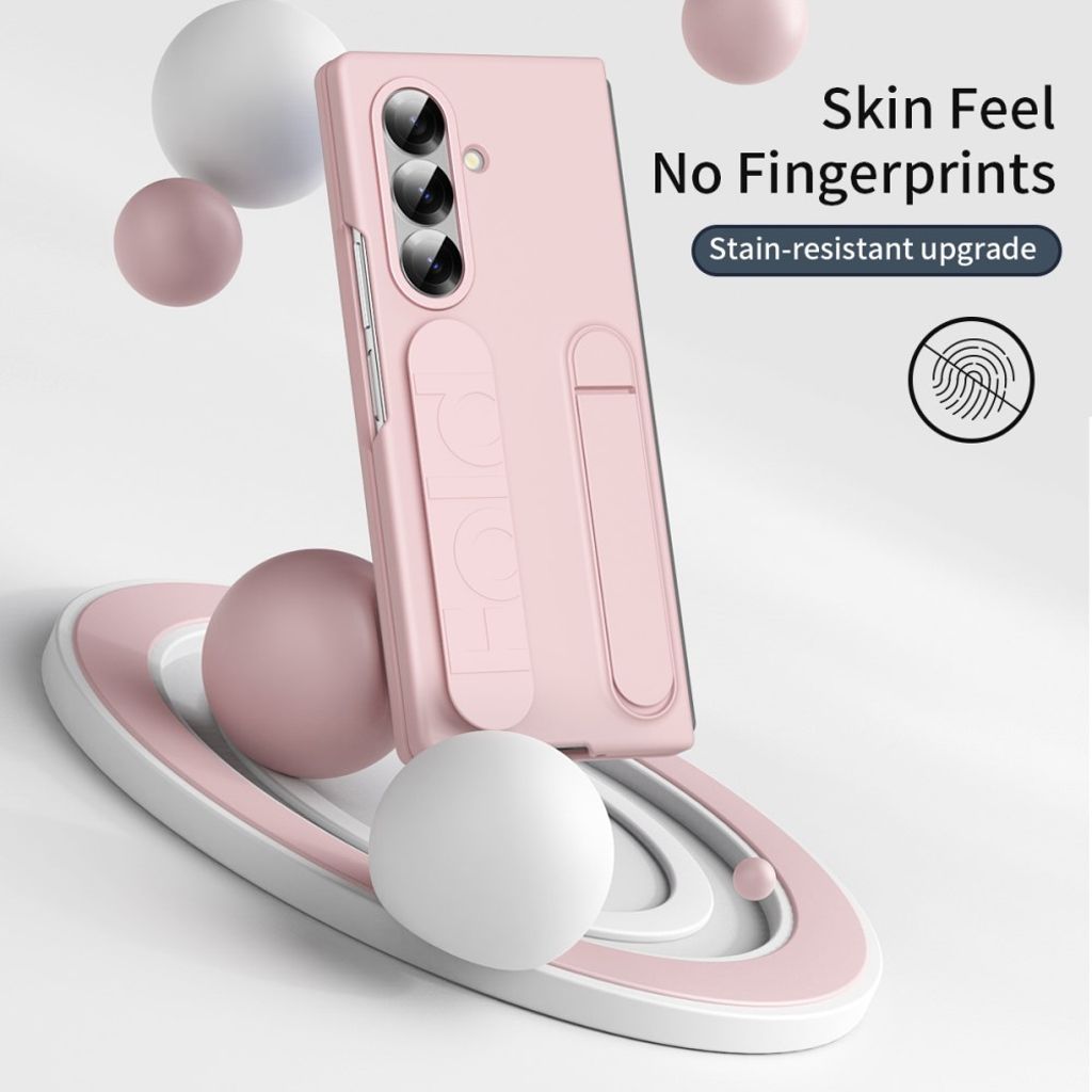 Samsung Galaxy Z Fold7 5G Skal med Stativ -Rosa
